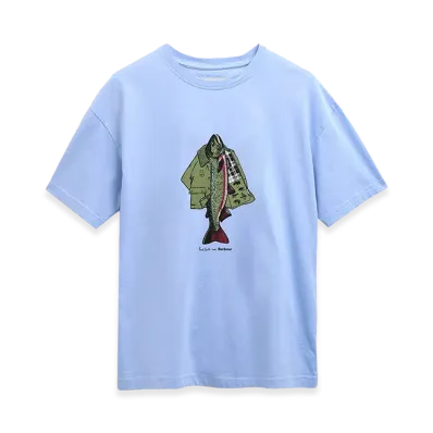 Barbour x Paul Smith Fishing Jacket T-Shirt "Blue"