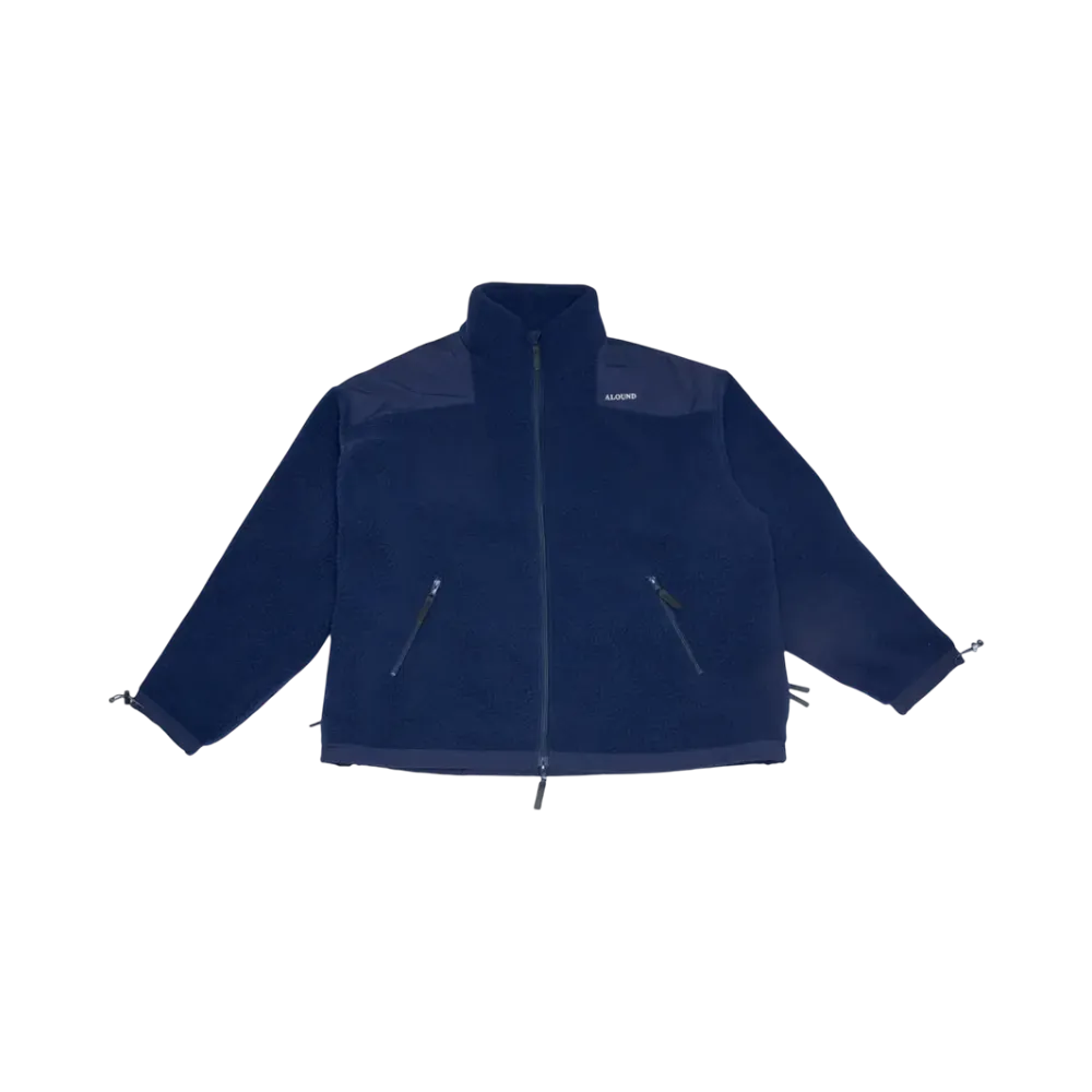 ALOUND Ventilation Fleece Jacket "Navy"
