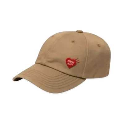 HUMAN MADE 6 Panel Twill Cap "Beige"
