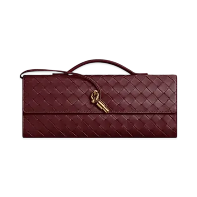 Bottega Veneta Andiamo Clutch "Barolo"