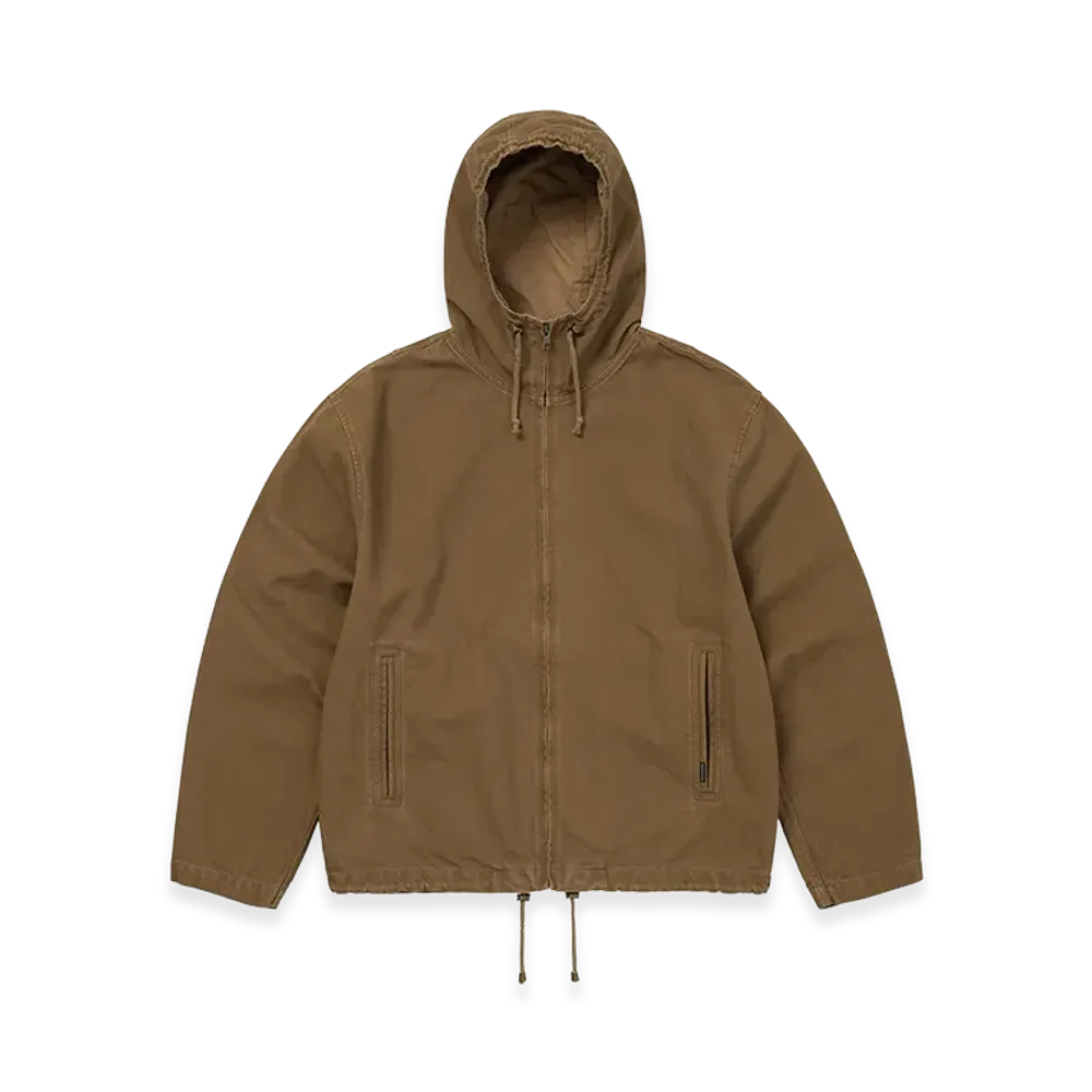 thisisneverthat Canvas Hooded Jacket "Light Brown"