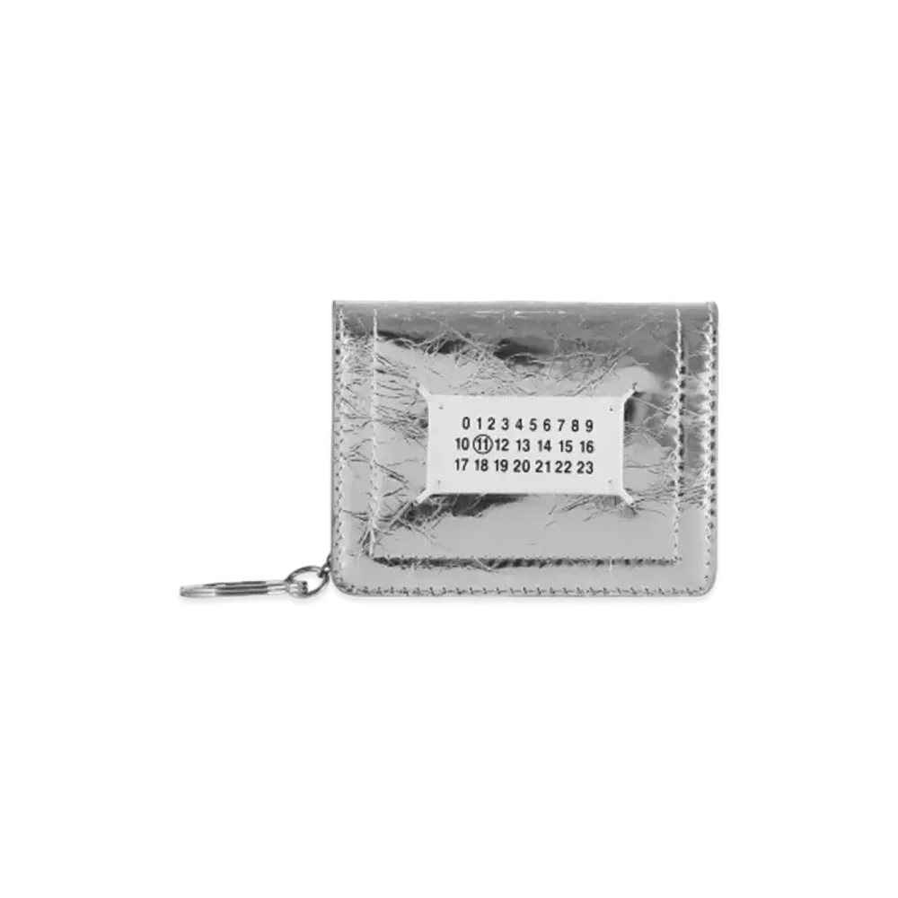 Maison Margiela Mirror Bi-fold Card Holder "Silver"