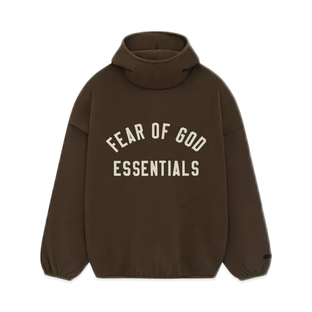 FEAR OF GOD Essentials Brushed Hoodie "Brown"
