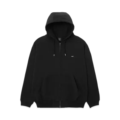 HUF Classic Fleece Full Zip Hoodie "Black"