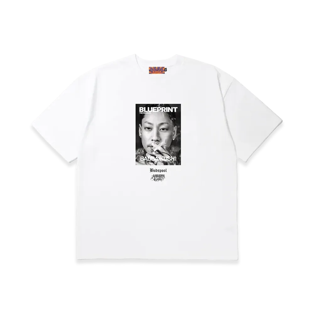 APHRODITEGANG x BLUEPRINT THE RECORDS x BUDSPOOL S/S Tee "White"