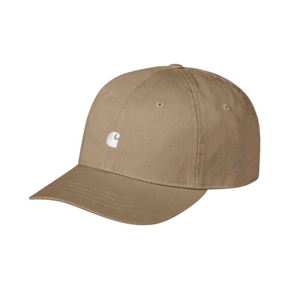 Carhartt WIP Madison Logo Cap "Leather/White"