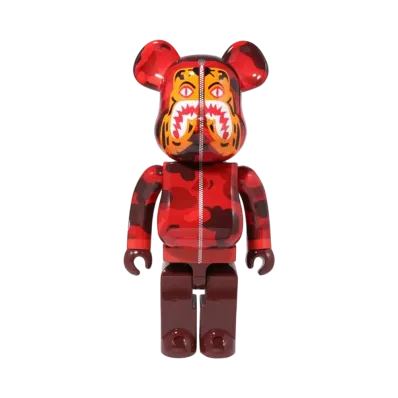 Bearbrick A BATHING APE Camo Tiger 1000%