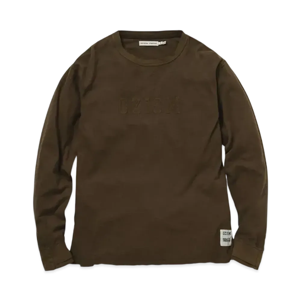 UNDERCOVER x nonnative OZISM Monk L/S Tee Cotton Paper Jersey Overdyed "Olive"