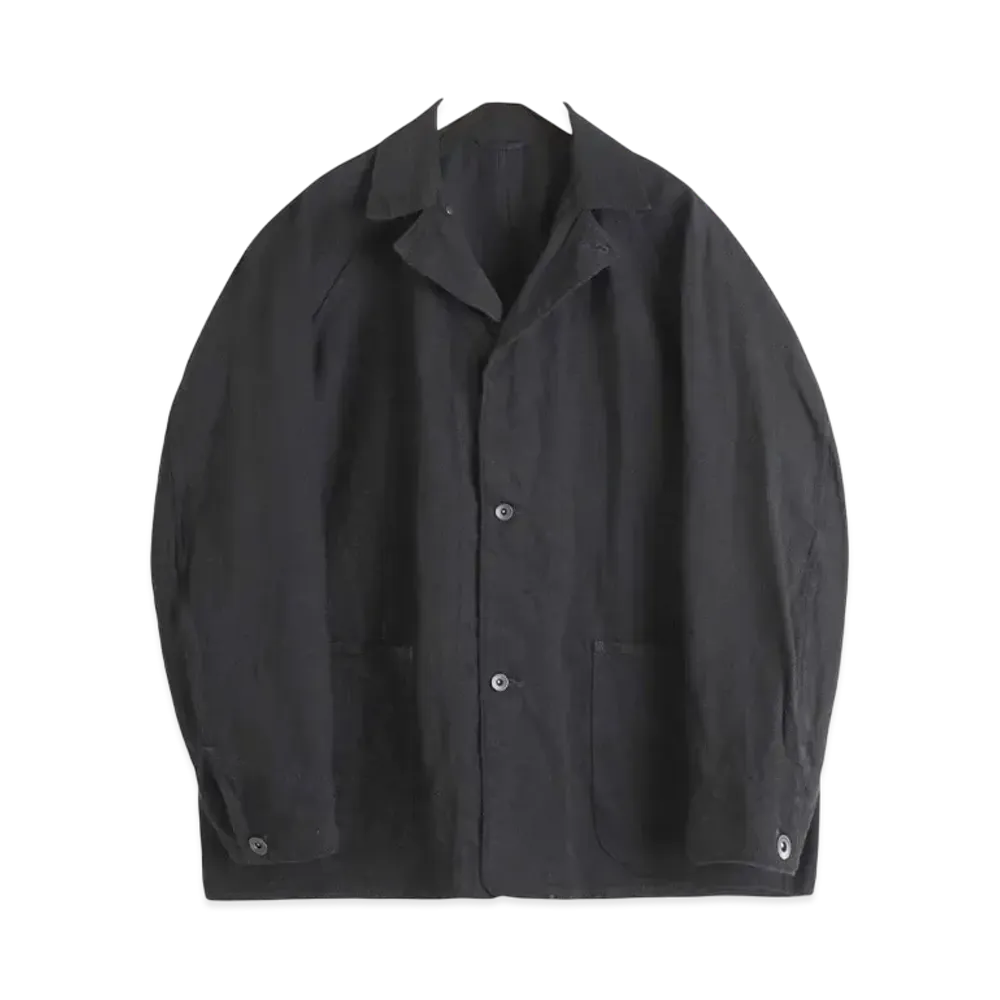 COMOLI Denim Work Jacket "Black"