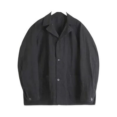 COMOLI Denim Work Jacket "Black"