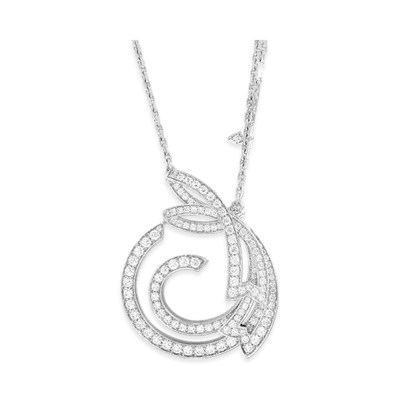 Van Cleef & Arpels Contes d'Hiver pendant "18K White gold/Diamond"