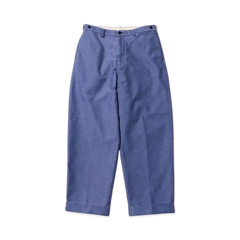 BEAMS IVY Trousers Wide Heavy Moleskin "Purple"