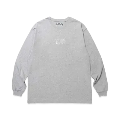 APHRODITEGANG Classic Logo L/S Tee Gray "Silver"