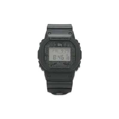 Casio G-Shock x STUSSY DW-5000ST-1JR 25th Anniversary Ice Filed "Black"