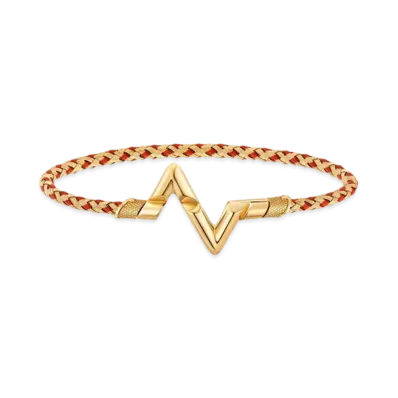 Louis Vuitton LV Volt Upside Down Play Large Bracelet "Rouge"