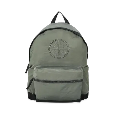 Stone Island Compass Motif Backpack "Khaki" 811590776