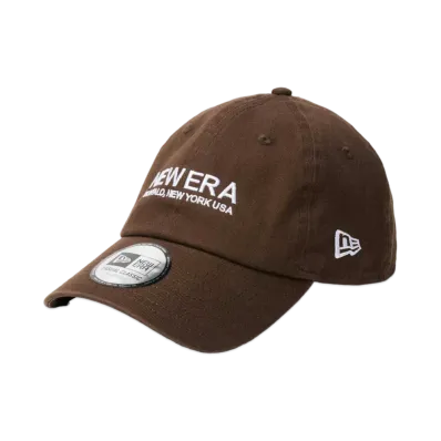 NEW ERA Casual Classic The Origin Strap Logo "Walnut"