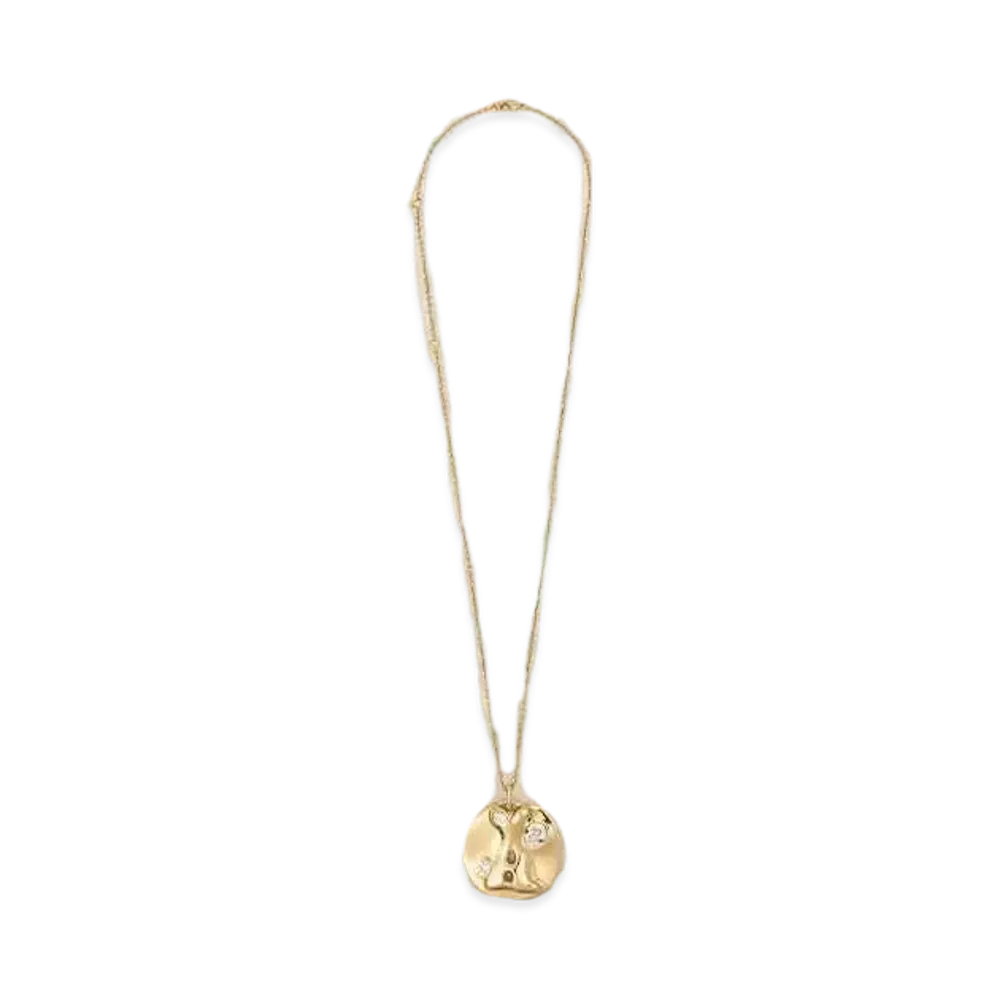 AMI PARIS Ami de Coeur Medal Necklace "Gold"