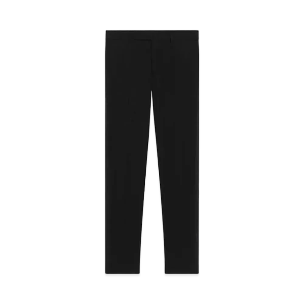 CELINE Classic Pants / Grain De Poudre "Ultra Black"