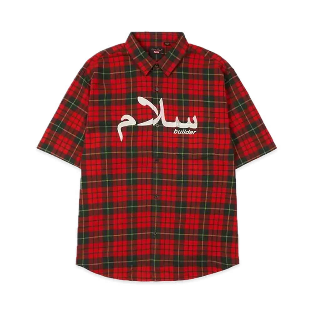 Supreme x UNDERCOVER S/S Flannel Shirt "Red Plaid"
