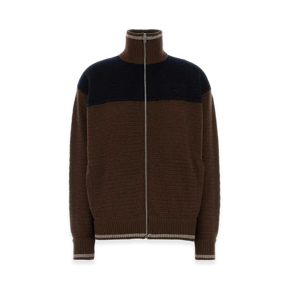 MIU MIU Women's Cashmere Cardigan "Brown"
