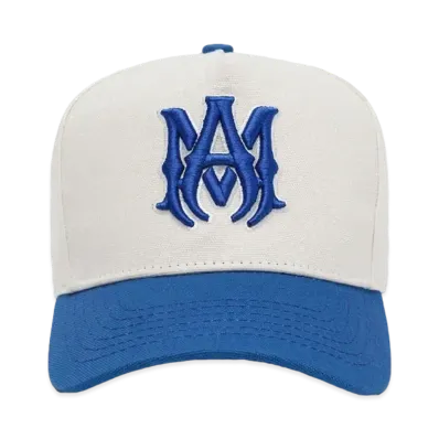 AMIRI MA Canvas Hat "Alabaster Blue"