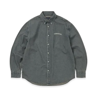 thisisneverthat Washed Denim Shirt "Navy"