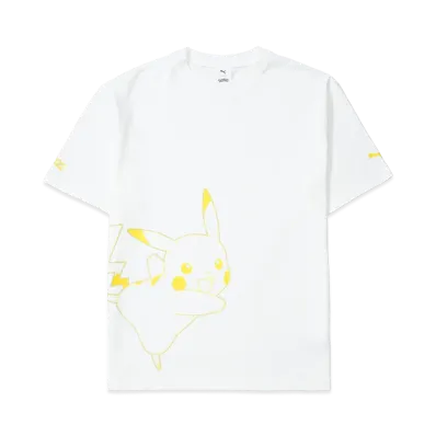 PUMA x Pokemon Relaxed Graphic Tee "White"