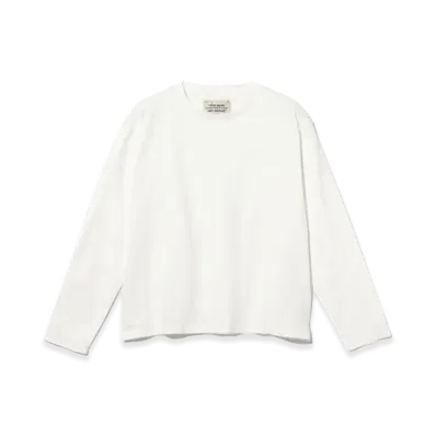 BEAMS FUTURE ARCHIVE Slub Long Sleeve Tee "White"