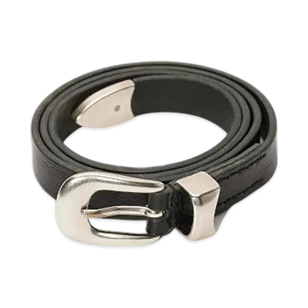 OUR LEGACY Belt 2 CM "Black"