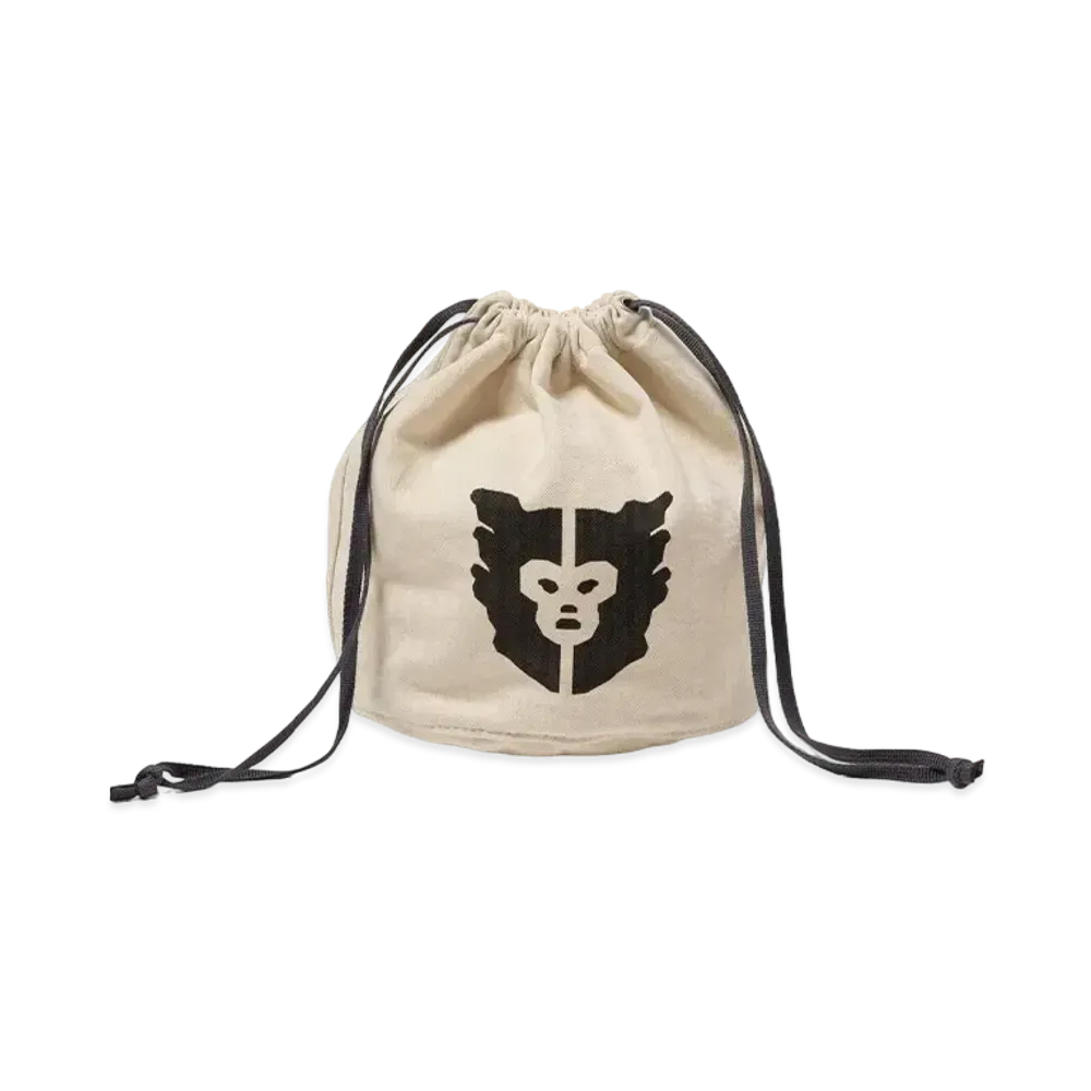 HUMAN MADE Drawstring Bag "White"