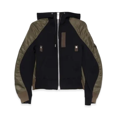 sacai Women's Hooded Jacket "Multicolor"