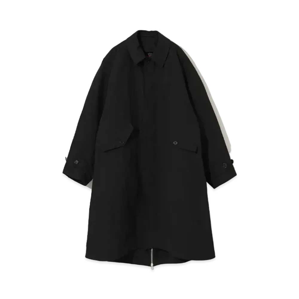 UNDERCOVER Cotton Polyester Trench Coat "Black"