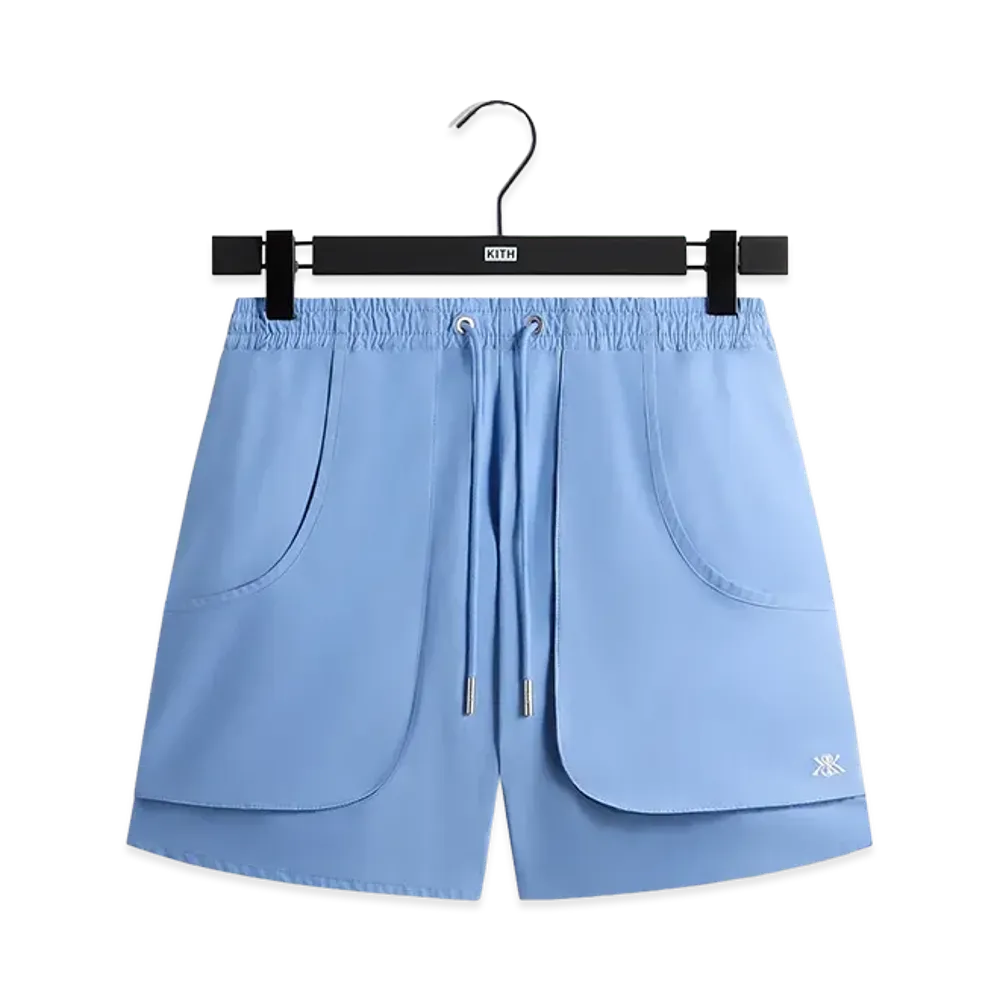 Kith Poplin Fowler Short "Millstream"