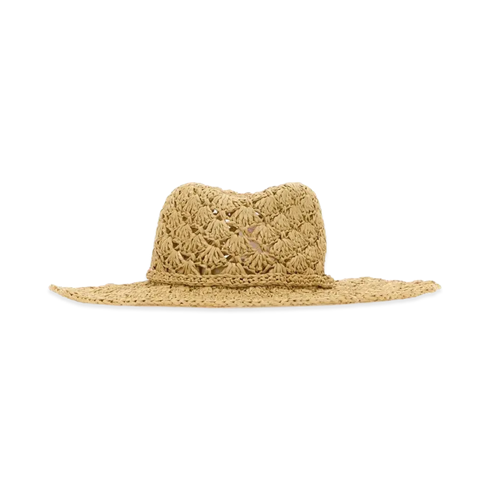 Valentino Women's Raffia Garavani Escape Hat "Beige"