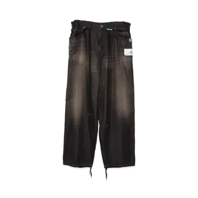 Maison MIHARA YASUHIRO Tencel Denim Wide Pants "Black"