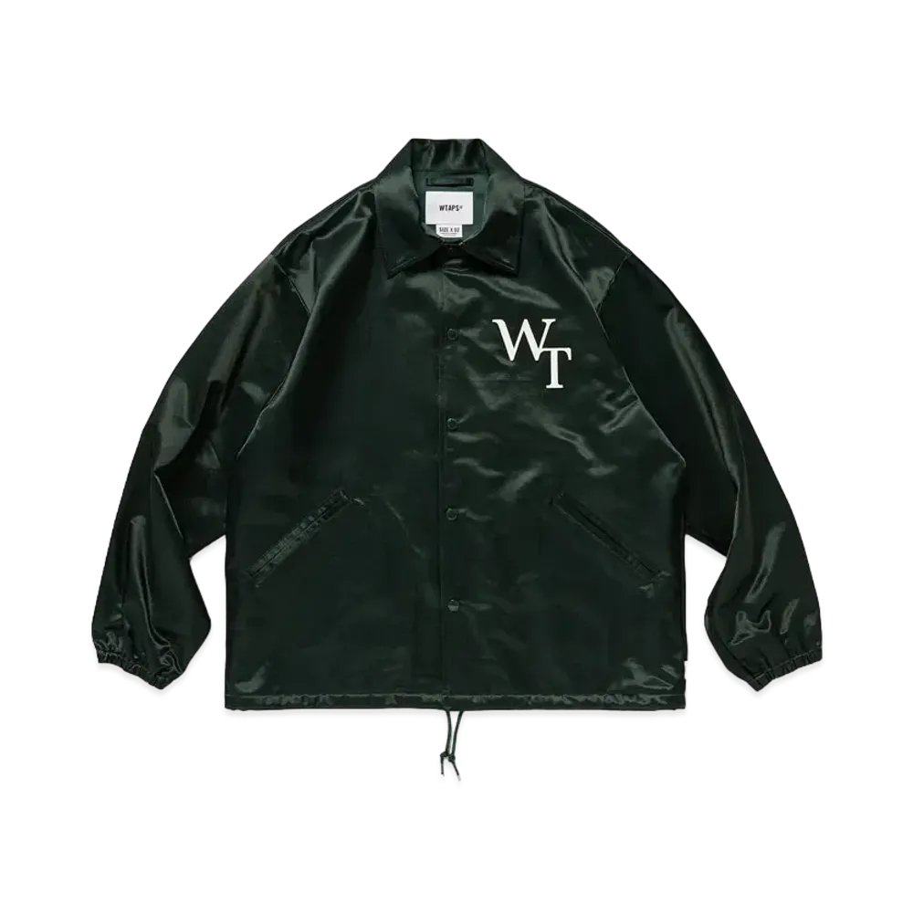 WTAPS Chief / Jacket / CTRY. Satin. League "Green"