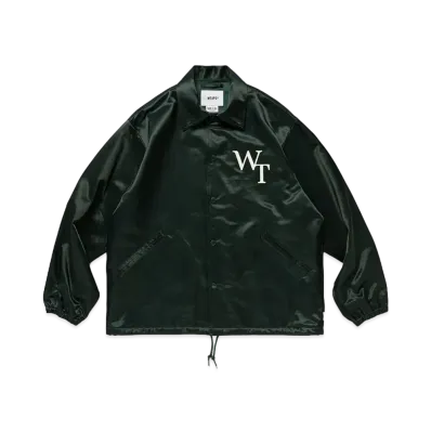 WTAPS Chief / Jacket / CTRY. Satin. League "Green"