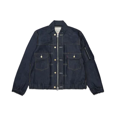 sacai x Levi's Men's Blouson Jacket "Indigo"