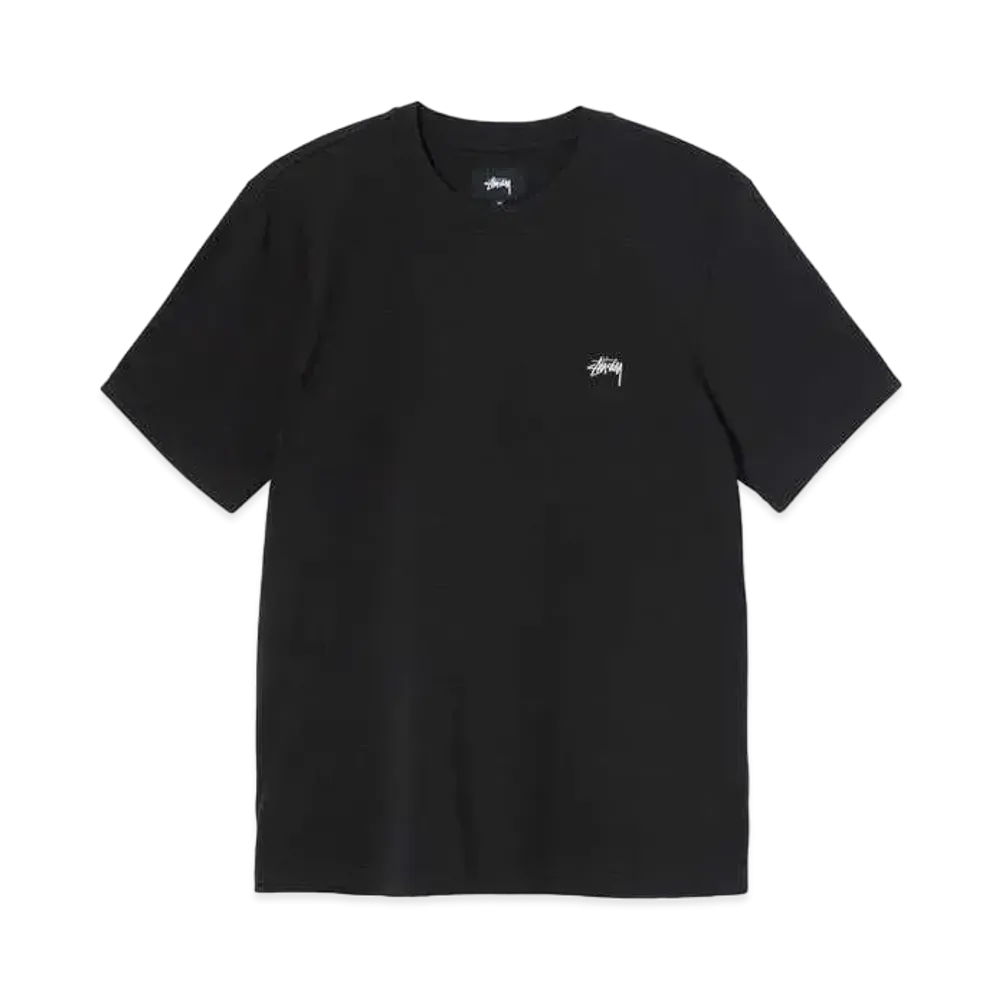 Stussy Stock Logo SS Crew "Black"