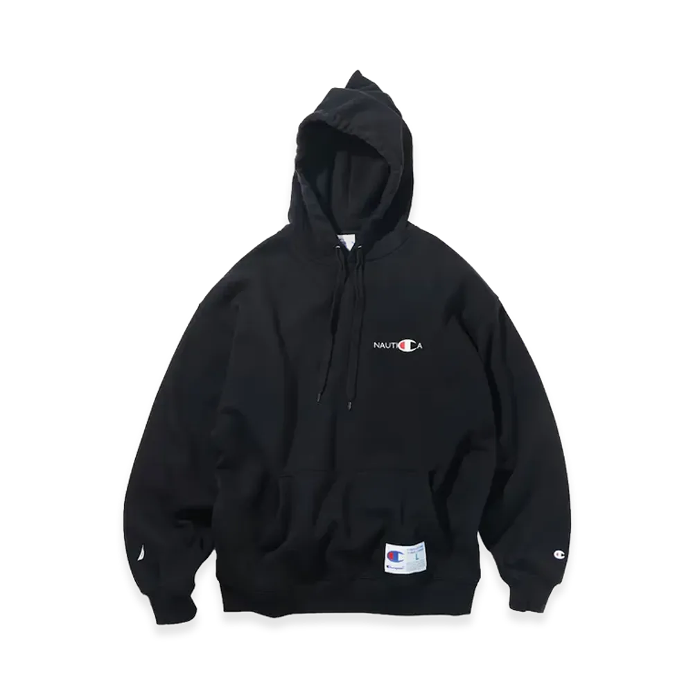 Champion x NAUTICA Embroidered Sweat Hoodie "Black"