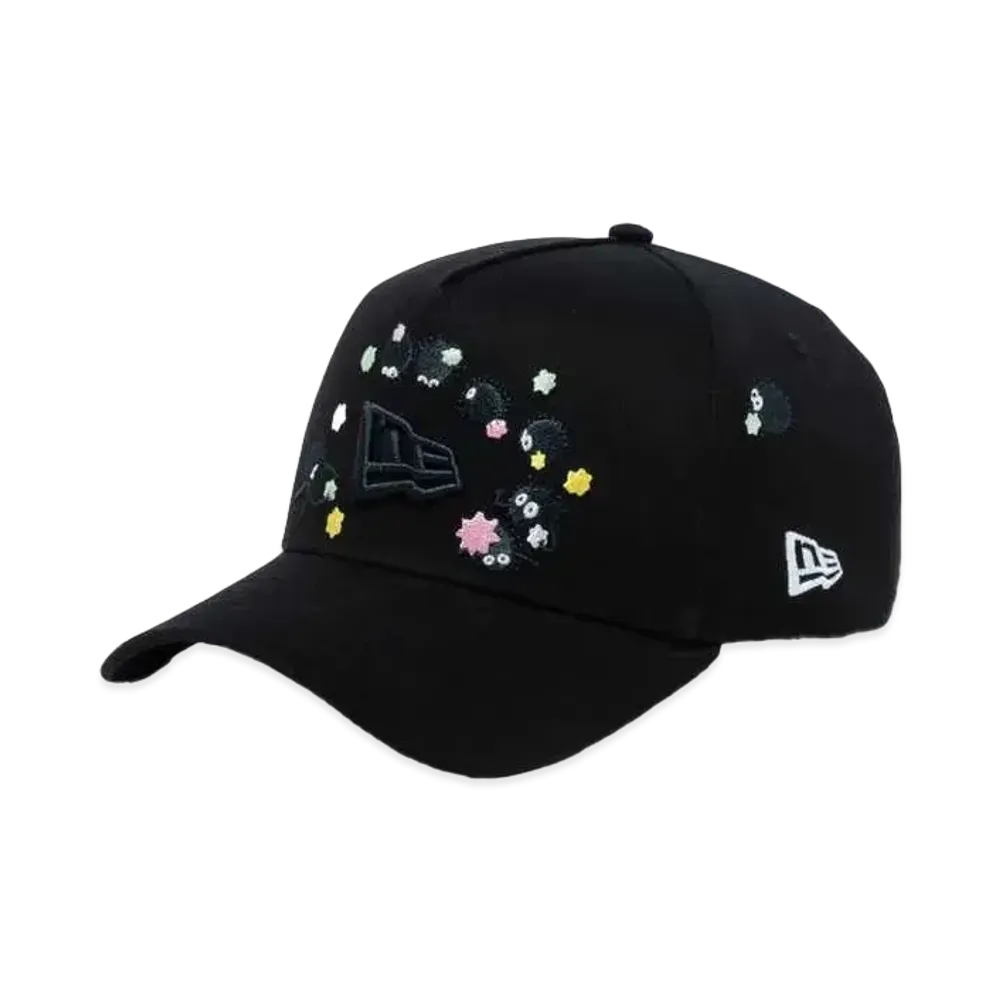 NEW ERA x Spirited Away 9Forty A-Frame Suswatari and Konpeito "Black"