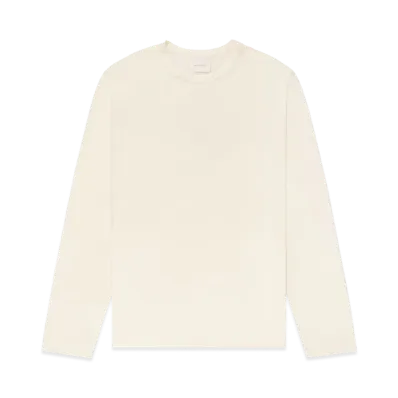 Aime Leon Dore Linen Long-Sleeve Tee "Cream"