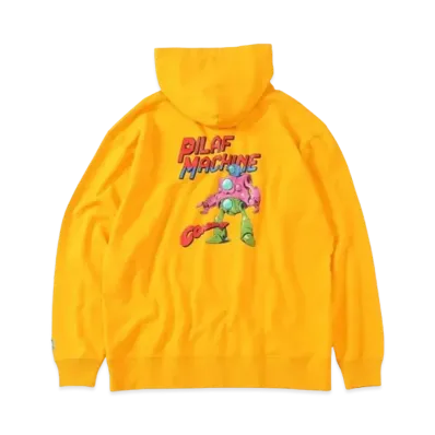 Peace and After x Dragon Ball Pilaf Machine Hoodie "Orange"
