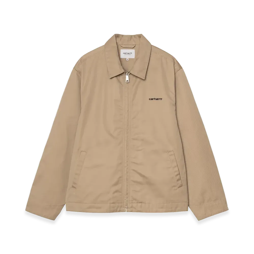 Carhartt WIP Module Script Jacket "Leather/Black"