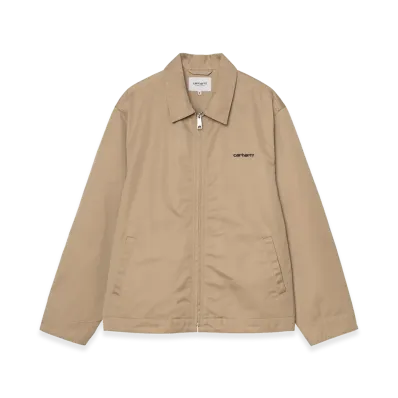 Carhartt WIP Module Script Jacket "Leather/Black"