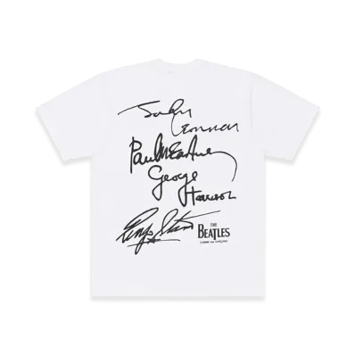 COMME des GARCONS x The Beatles Printed T-Shirt "White"