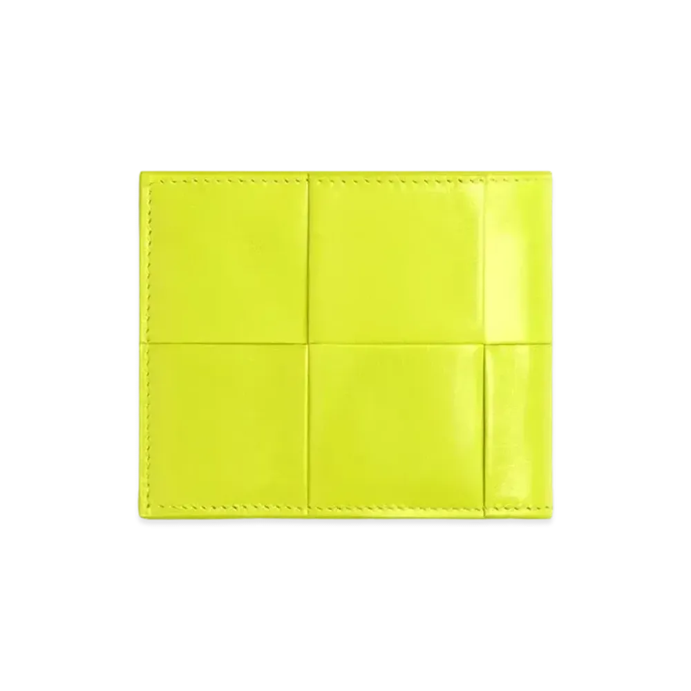 Bottega Veneta Bi-Fold Wallet With Coin Purse "Acid Kiwi"