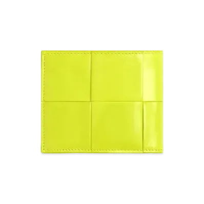 Bottega Veneta Bi-Fold Wallet With Coin Purse "Acid Kiwi"