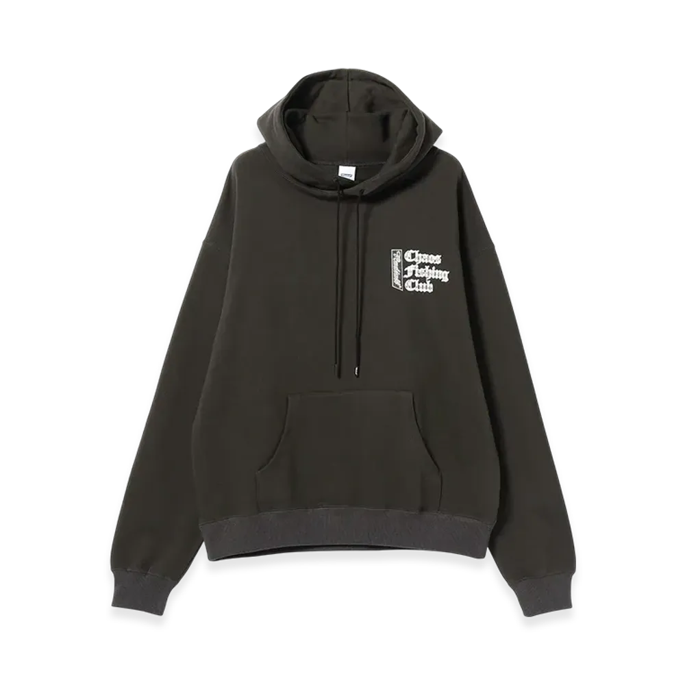 Chaos Fishing Club x Radiall Chrome Letters Hoodie "Black"